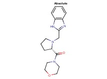 2-{[(2S)-2-(morpholin-4-ylcarbonyl)pyrrolidin-1-yl]methyl}-1H-benzimidazole