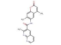N-(4,7-dimethyl-2-oxo-2H-chromen-6-yl)-2-methyl-1,8-naphthyridine-3-carboxamide