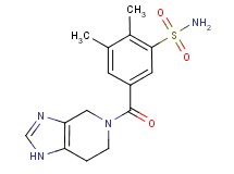 2,3-dimethyl-5-(1,4,6,7-tetrahydro-5H-imidazo[4,5-c]pyridin-5-ylcarbonyl)benzenesulfonamide