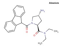 (4R)-4-amino-N,N-diethyl-1-(9H-fluoren-9-ylcarbonyl)-L-prolinamide