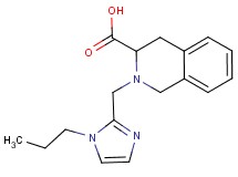 2-[(1-propyl-1H-imidazol-2-yl)methyl]-1,2,3,4-tetrahydroisoquinoline-3-carboxylic acid