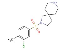 2-[(3-chloro-4-methylphenyl)sulfonyl]-2,8-diazaspiro[4.5]decane hydrochloride