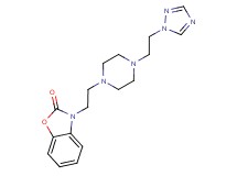 3-(2-{4-[2-(1H-1,2,4-triazol-1-yl)ethyl]piperazin-1-yl}ethyl)-1,3-benzoxazol-2(3H)-one