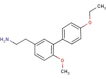 2-(4'-ethoxy-6-methoxybiphenyl-3-yl)ethanamine