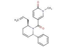 5-{[(2R*,6S*)-2-allyl-6-phenyl-3,6-dihydropyridin-1(2H)-yl]carbonyl}-1-methylpyridin-2(1H)-one