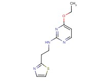 4-ethoxy-N-[2-(1,3-thiazol-2-yl)ethyl]pyrimidin-2-amine