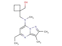(1-{[(5-ethyl-2,3-dimethylpyrazolo[1,5-a]pyrimidin-7-yl)(methyl)amino]methyl}cyclobutyl)methanol