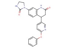 7-(2-oxoimidazolidin-1-yl)-4-(6-phenoxypyridin-3-yl)-3,4-dihydroquinolin-2(1H)-one