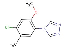 4-(4-chloro-2-methoxy-5-methylphenyl)-4H-1,2,4-triazole