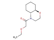 (4aR*,8aR*)-4-(ethoxyacetyl)octahydro-2H-1,4-benzoxazine