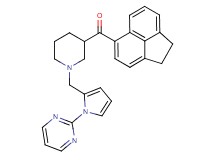 1,2-dihydro-5-acenaphthylenyl(1-{[1-(2-pyrimidinyl)-1H-pyrrol-2-yl]methyl}-3-piperidinyl)methanone