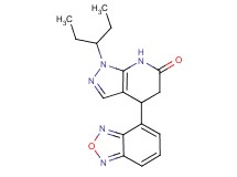 4-(2,1,3-benzoxadiazol-4-yl)-1-(1-ethylpropyl)-1,4,5,7-tetrahydro-6H-pyrazolo[3,4-b]pyridin-6-one