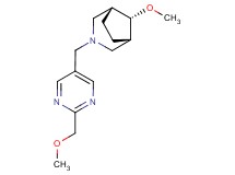 (8-syn)-8-methoxy-3-{[2-(methoxymethyl)pyrimidin-5-yl]methyl}-3-azabicyclo[3.2.1]octane