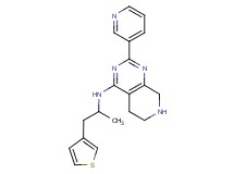 N-[1-methyl-2-(3-thienyl)ethyl]-2-pyridin-3-yl-5,6,7,8-tetrahydropyrido[3,4-d]pyrimidin-4-amine