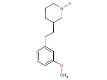 3-[2-(3-methoxyphenyl)ethyl]piperidine hydrochloride