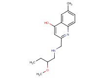 2-{[(2-methoxybutyl)amino]methyl}-6-methylquinolin-4-ol