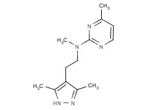N-[2-(3,5-dimethyl-1H-pyrazol-4-yl)ethyl]-N,4-dimethyl-2-pyrimidinamine