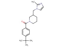 1-(4-tert-butylbenzoyl)-3-[(2-methyl-1H-imidazol-1-yl)methyl]piperidine