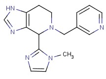 4-(1-methyl-1H-imidazol-2-yl)-5-(pyridin-3-ylmethyl)-4,5,6,7-tetrahydro-1H-imidazo[4,5-c]pyridine
