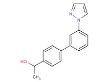 1-[3'-(1H-pyrazol-1-yl)biphenyl-4-yl]ethanol