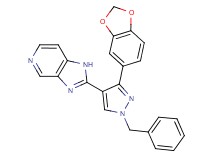 2-[3-(1,3-benzodioxol-5-yl)-1-benzyl-1H-pyrazol-4-yl]-1H-imidazo[4,5-c]pyridine