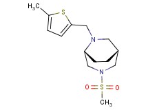 (1R*,5R*)-3-(methylsulfonyl)-6-[(5-methyl-2-thienyl)methyl]-3,6-diazabicyclo[3.2.2]nonane