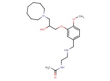 N-[2-({3-[3-(1-azocanyl)-2-hydroxypropoxy]-4-methoxybenzyl}amino)ethyl]acetamide
