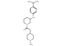 N-(4-isopropylphenyl)-1-[(1-methyl-4-piperidinyl)acetyl]-3-piperidinamine