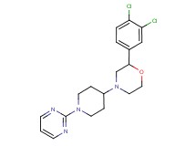 2-(3,4-dichlorophenyl)-4-(1-pyrimidin-2-ylpiperidin-4-yl)morpholine