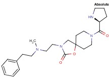 3-{2-[methyl(2-phenylethyl)amino]ethyl}-8-L-prolyl-1-oxa-3,8-diazaspiro[4.5]decan-2-one dihydrochloride