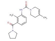 4-methyl-N-[2-methyl-3-(pyrrolidin-1-ylcarbonyl)phenyl]-3,6-dihydropyridine-1(2H)-carboxamide