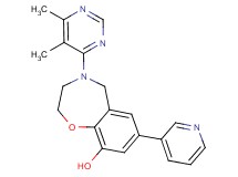 4-(5,6-dimethylpyrimidin-4-yl)-7-pyridin-3-yl-2,3,4,5-tetrahydro-1,4-benzoxazepin-9-ol