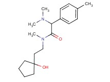2-(dimethylamino)-N-[2-(1-hydroxycyclopentyl)ethyl]-N-methyl-2-(4-methylphenyl)acetamide
