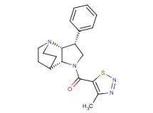 (3R*,3aR*,7aR*)-1-[(4-methyl-1,2,3-thiadiazol-5-yl)carbonyl]-3-phenyloctahydro-4,7-ethanopyrrolo[3,2-b]pyridine