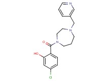5-chloro-2-{[4-(3-pyridinylmethyl)-1,4-diazepan-1-yl]carbonyl}phenol