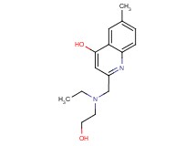 2-{[ethyl(2-hydroxyethyl)amino]methyl}-6-methylquinolin-4-ol