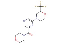 4-[6-(morpholin-4-ylcarbonyl)pyrazin-2-yl]-2-(trifluoromethyl)morpholine