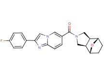 (3aR*,4R*,7S*,7aS*)-2-{[2-(4-fluorophenyl)imidazo[1,2-a]pyridin-6-yl]carbonyl}octahydro-1H-4,7-epoxyisoindole