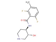 2,6-difluoro-N-[rel-(3R,4R)-3-hydroxy-4-piperidinyl]-3-methylbenzamide hydrochloride