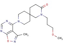 2-(3-methoxypropyl)-9-(3-methylisoxazolo[5,4-d]pyrimidin-4-yl)-2,9-diazaspiro[5.5]undecan-3-one