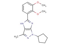 1-cyclopentyl-5-(2,3-dimethoxyphenyl)-3-methyl-1,4-dihydroimidazo[4,5-c]pyrazole
