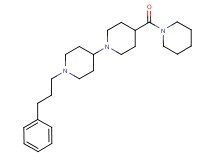 1'-(3-phenylpropyl)-4-(1-piperidinylcarbonyl)-1,4'-bipiperidine