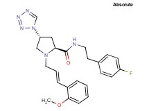 (4R)-N-[2-(4-fluorophenyl)ethyl]-1-[(2E)-3-(2-methoxyphenyl)-2-propen-1-yl]-4-(1H-tetrazol-1-yl)-L-prolinamide