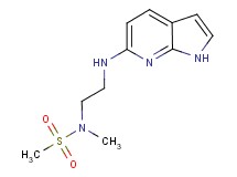 N-methyl-N-[2-(1H-pyrrolo[2,3-b]pyridin-6-ylamino)ethyl]methanesulfonamide