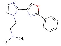 N,N-dimethyl-2-[2-(2-phenyl-1,3-oxazol-4-yl)-1H-imidazol-1-yl]ethanamine