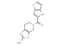 5-(4H-thieno[3,2-b]pyrrol-5-ylcarbonyl)-4,5,6,7-tetrahydro[1,3]thiazolo[5,4-c]pyridin-2-amine