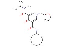 N'-cyclooctyl-N-isopropyl-N-methyl-4-oxo-1-(tetrahydro-2-furanylmethyl)-1,4-dihydro-3,5-pyridinedicarboxamide