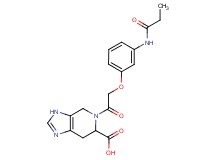 5-{[3-(propionylamino)phenoxy]acetyl}-4,5,6,7-tetrahydro-3H-imidazo[4,5-c]pyridine-6-carboxylic acid