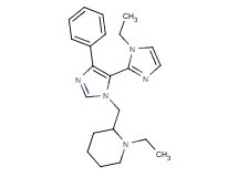 1-ethyl-3'-[(1-ethylpiperidin-2-yl)methyl]-5'-phenyl-1H,3'H-2,4'-biimidazole