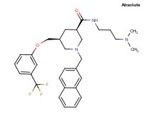 (3R,5S)-N-[3-(dimethylamino)propyl]-1-(2-naphthylmethyl)-5-{[3-(trifluoromethyl)phenoxy]methyl}-3-piperidinecarboxamide
